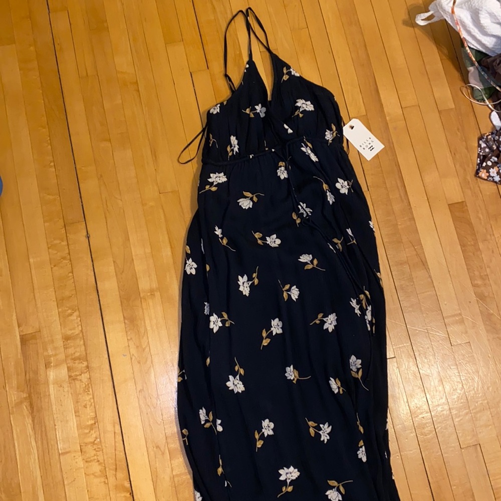 NWT long billabong floral dress